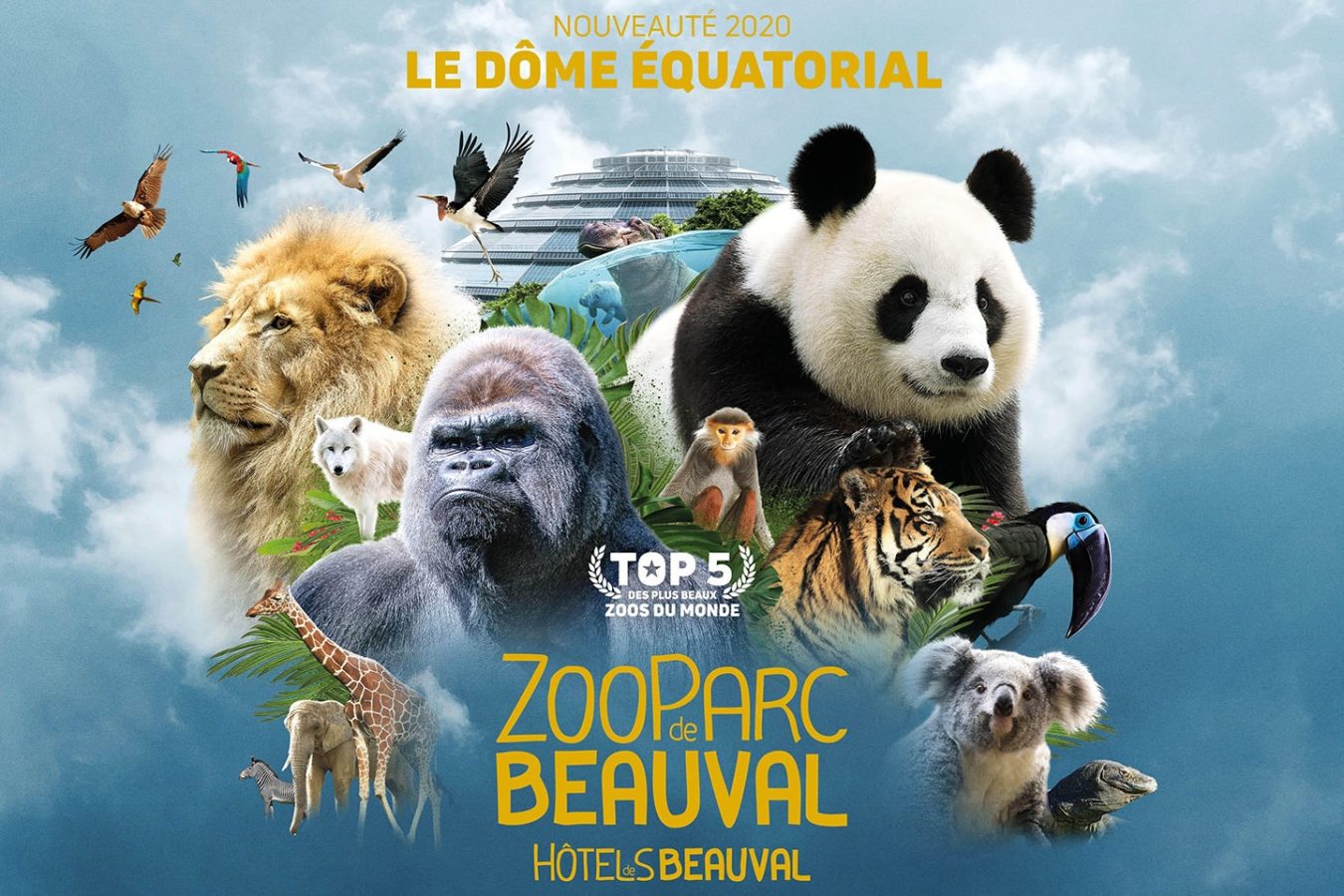 Affiche Zoo de Beauval