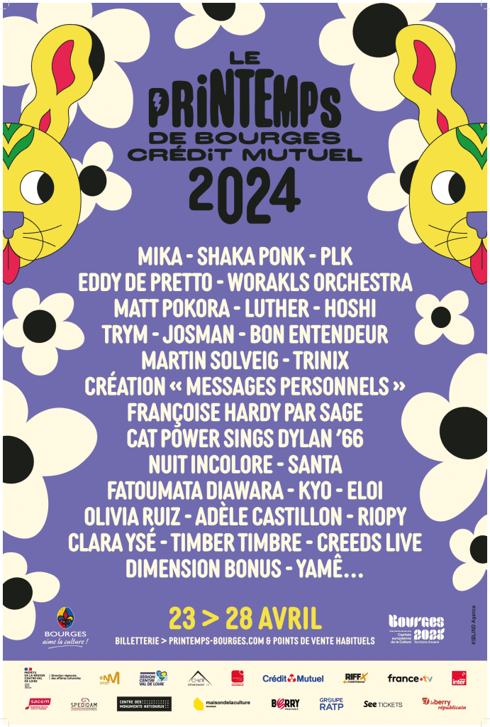 printemps de bourges affiche